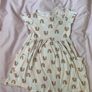 Hanna anderson Rainbow Print Kids Dress